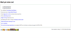 Desktop Screenshot of mail.inder.net