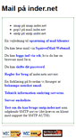 Mobile Screenshot of mail.inder.net